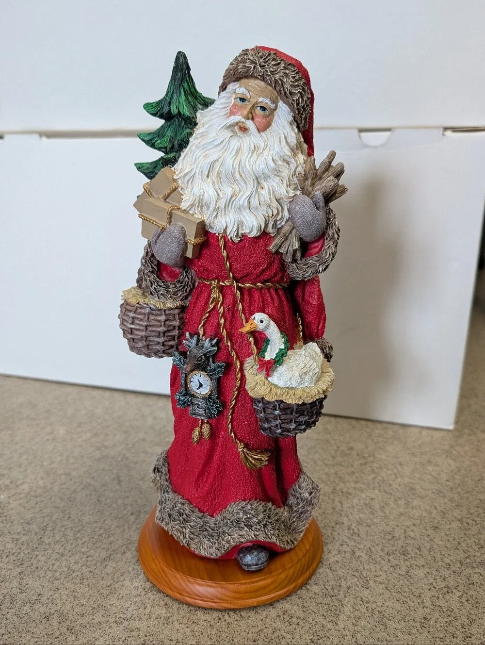 gentle st nick LYNN HANEY vintage christmas figurine